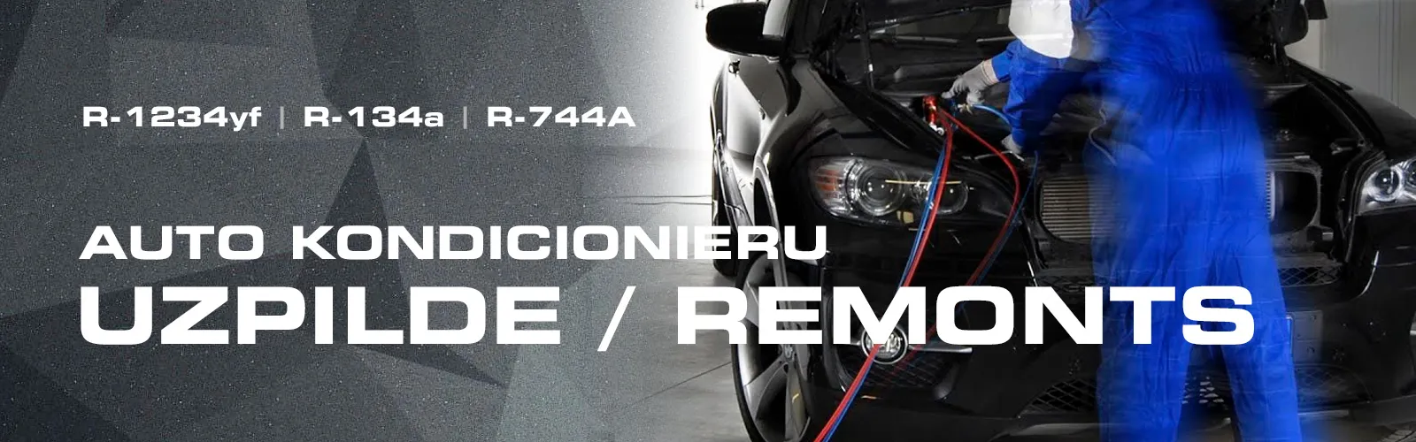 Auto kondicionieru uzpilde un remonts