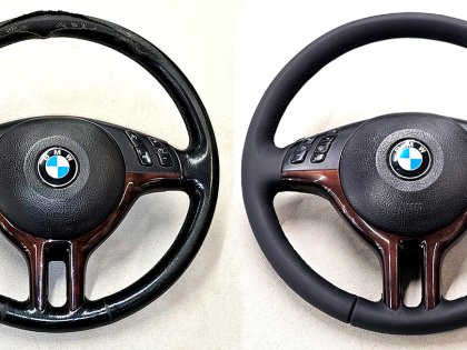 Steering Wheel Reupholstering and Restoration