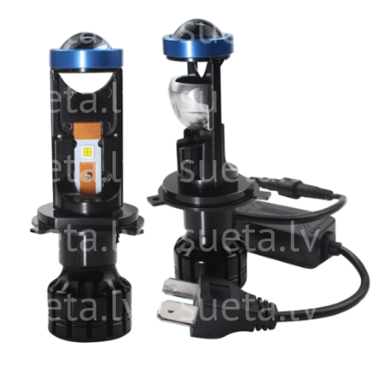 Mini H7 H4 SET 6000K Projector Lens